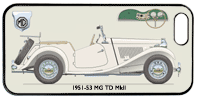 MG TD MkII 1951-53 Phone Cover Horizontal